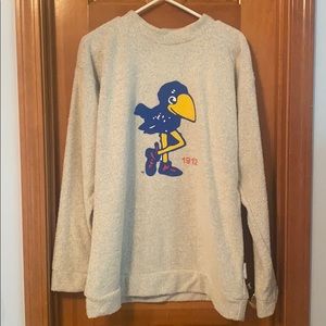 University of Kansas oversized sweatshirt